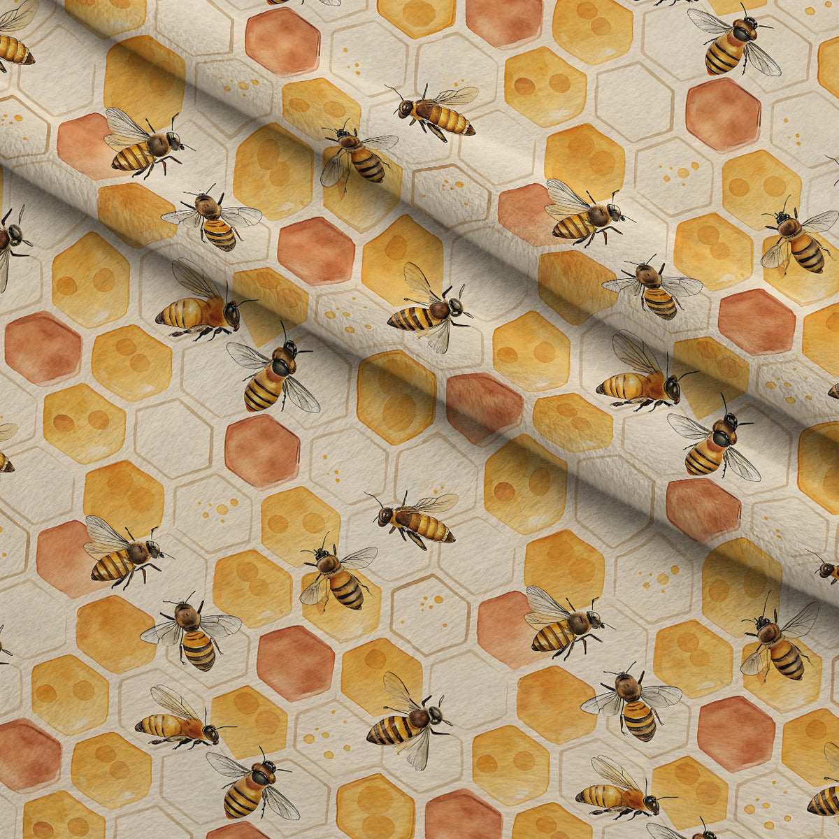 Nectar Meadow Pattern 4 Minky Fabric