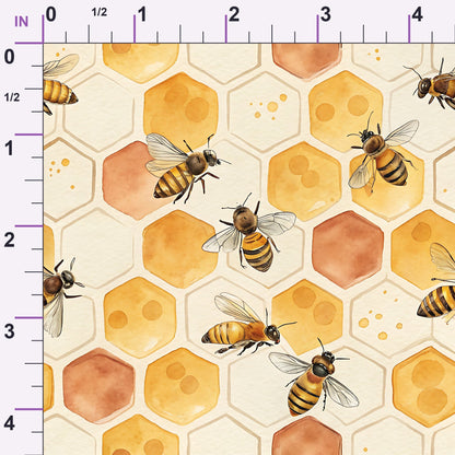 Nectar Meadow Pattern 4 Minky Fabric
