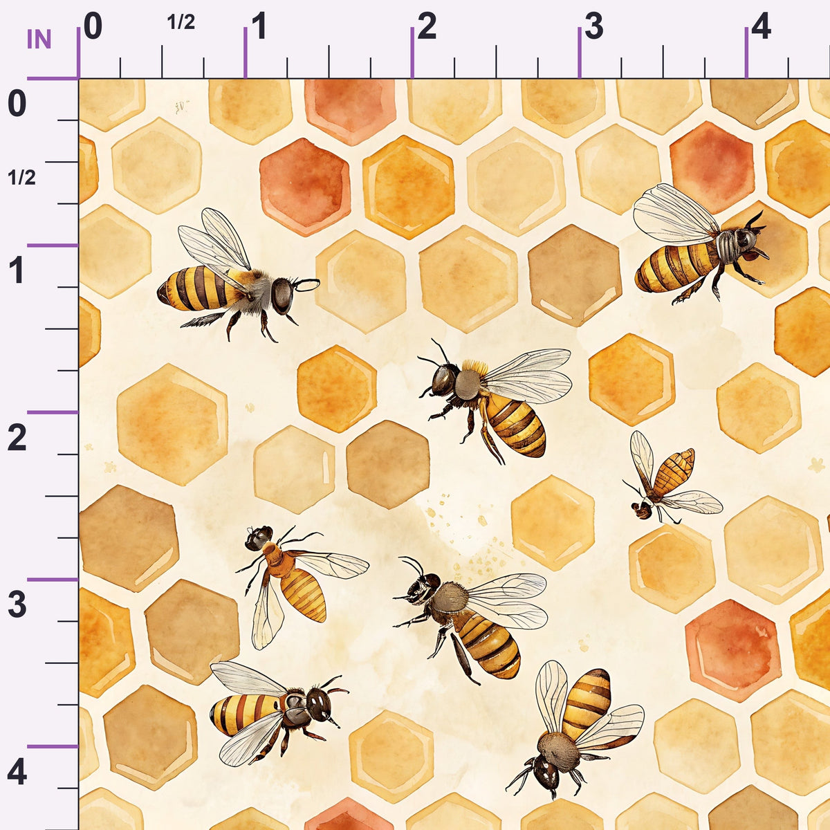 Nectar Meadow Pattern 5 Minky Fabric