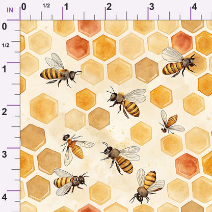 Nectar Meadow Pattern 5 Minky Fabric