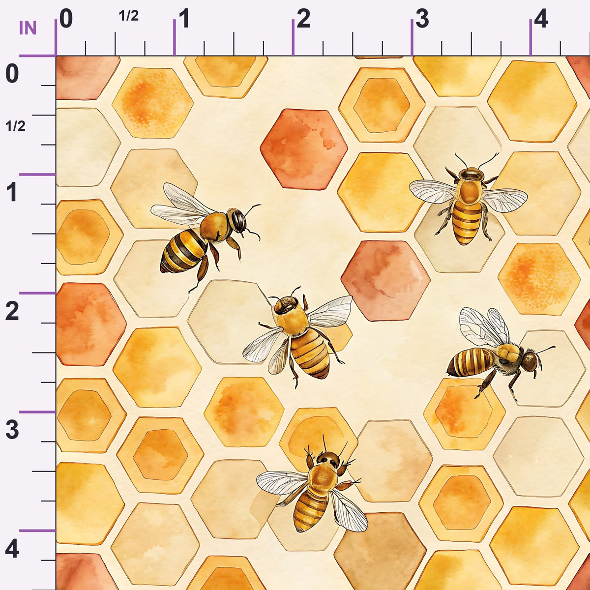 Nectar Meadow Pattern 6 Minky Fabric