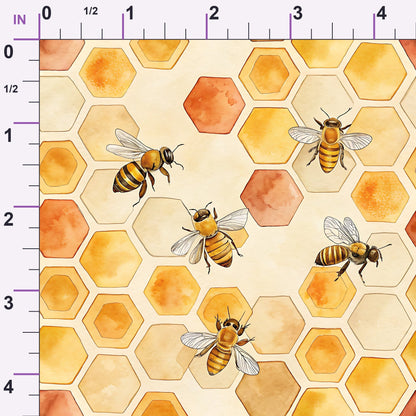 Nectar Meadow Pattern 6 Minky Fabric