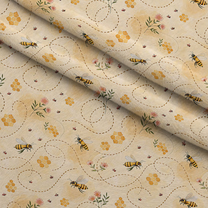 Nectar Meadow Pattern 8 Minky Fabric
