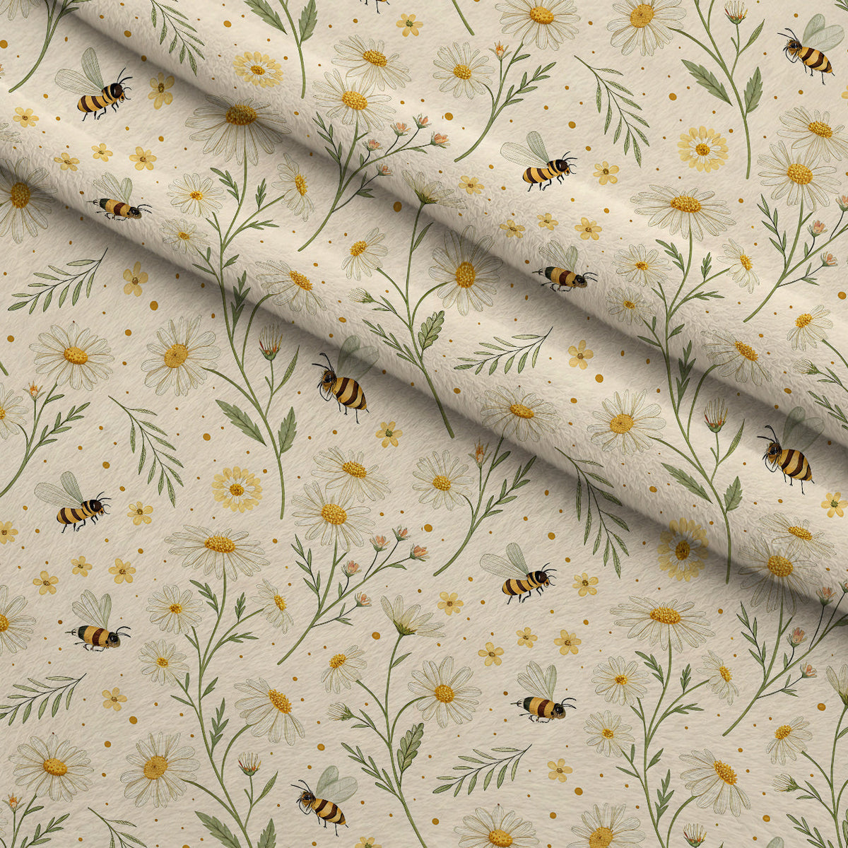 Nectar Meadow Pattern 9 Minky Fabric