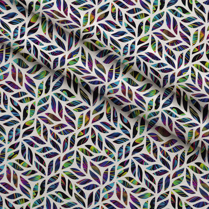 Neon Daisy Pattern 30 Minky Fabric
