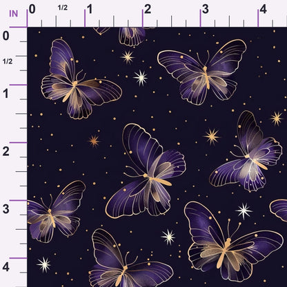Neon Flutter Pattern 10 Minky Fabric