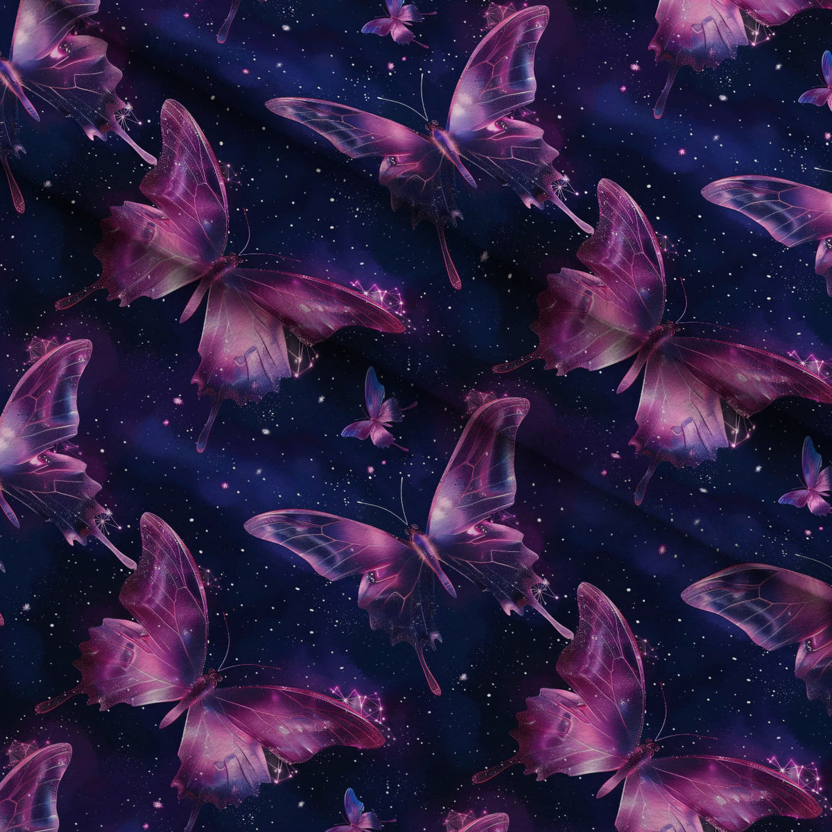 Neon Flutter Pattern 13 Minky Fabric
