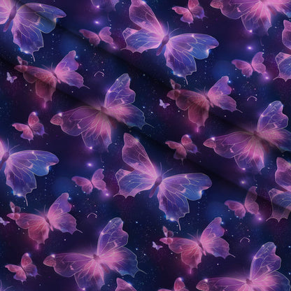 Neon Flutter Pattern 3 Minky Fabric