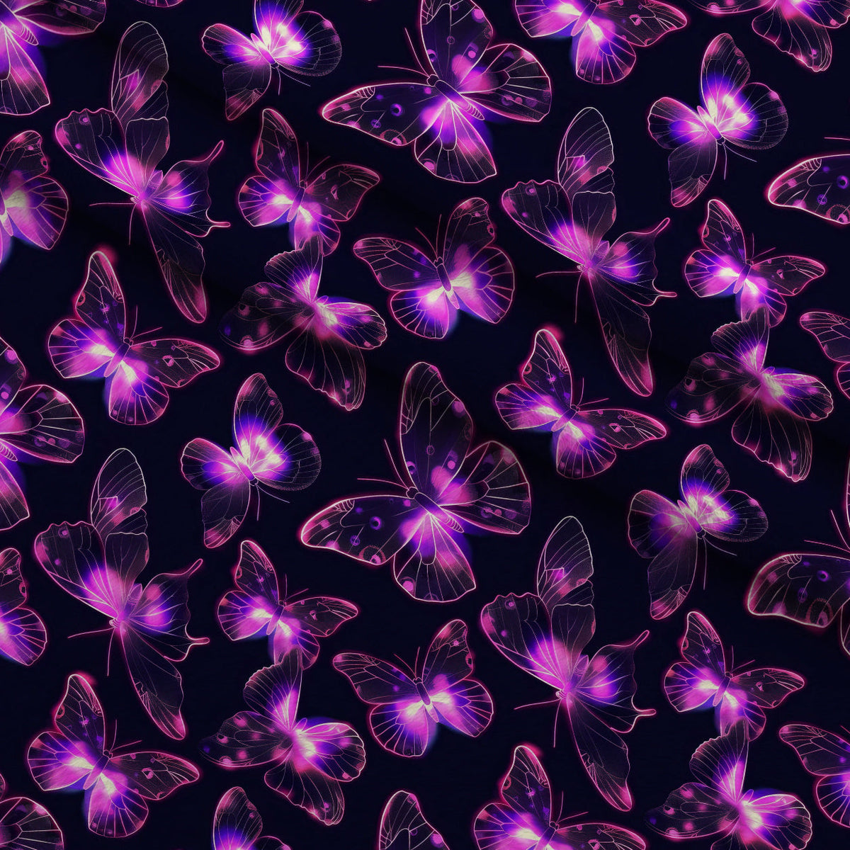 Neon Flutter Pattern 6 Minky Fabric