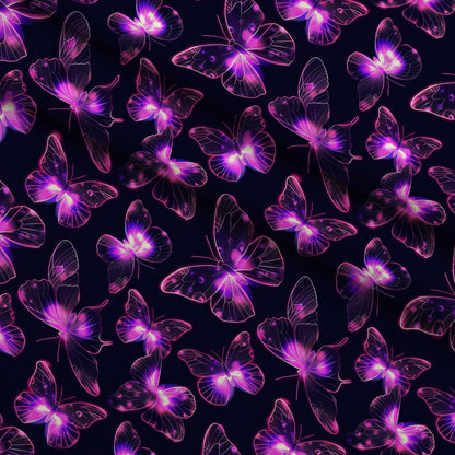 Neon Flutter Pattern 6 Minky Fabric