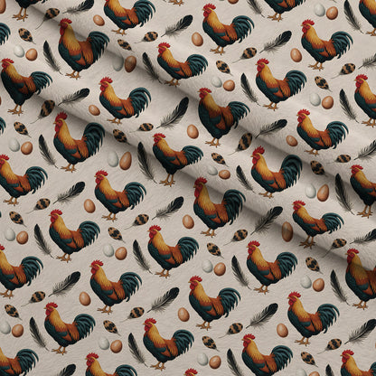 Nesting Hens Pattern 15 Minky Fabric