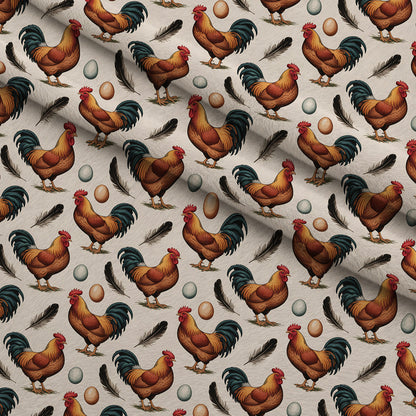 Nesting Hens Pattern 16 Minky Fabric