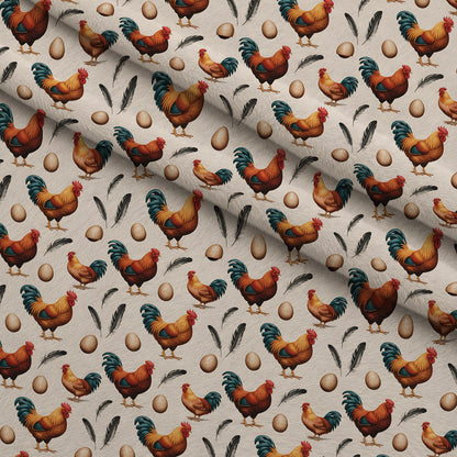 Nesting Hens Pattern 17 Minky Fabric