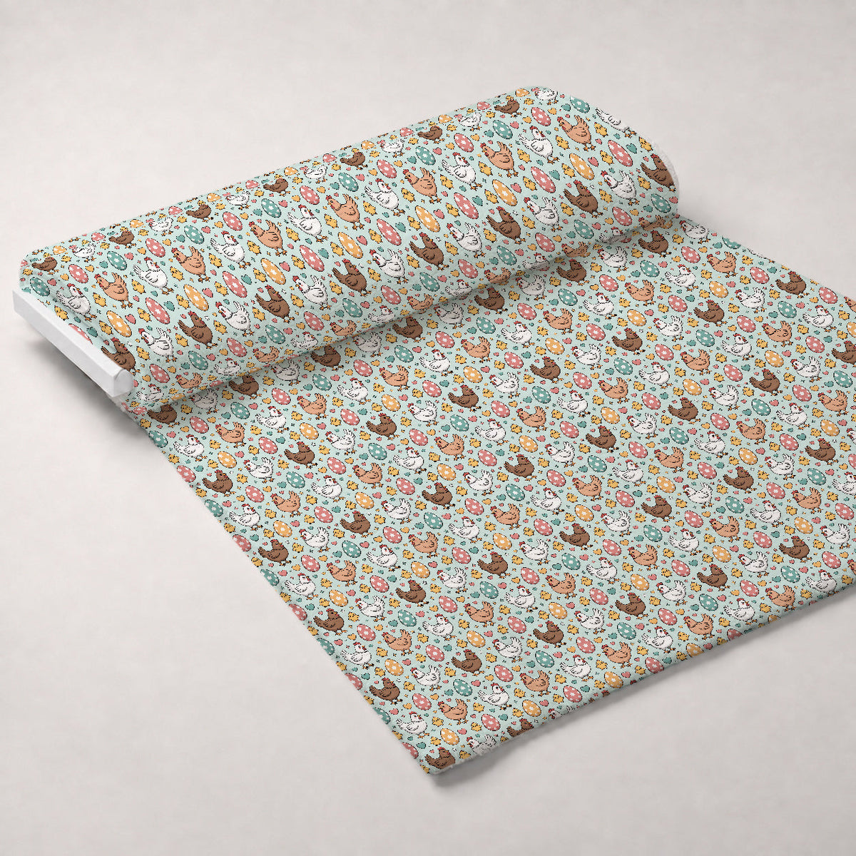 Nesting Hens Pattern 18 Minky Fabric