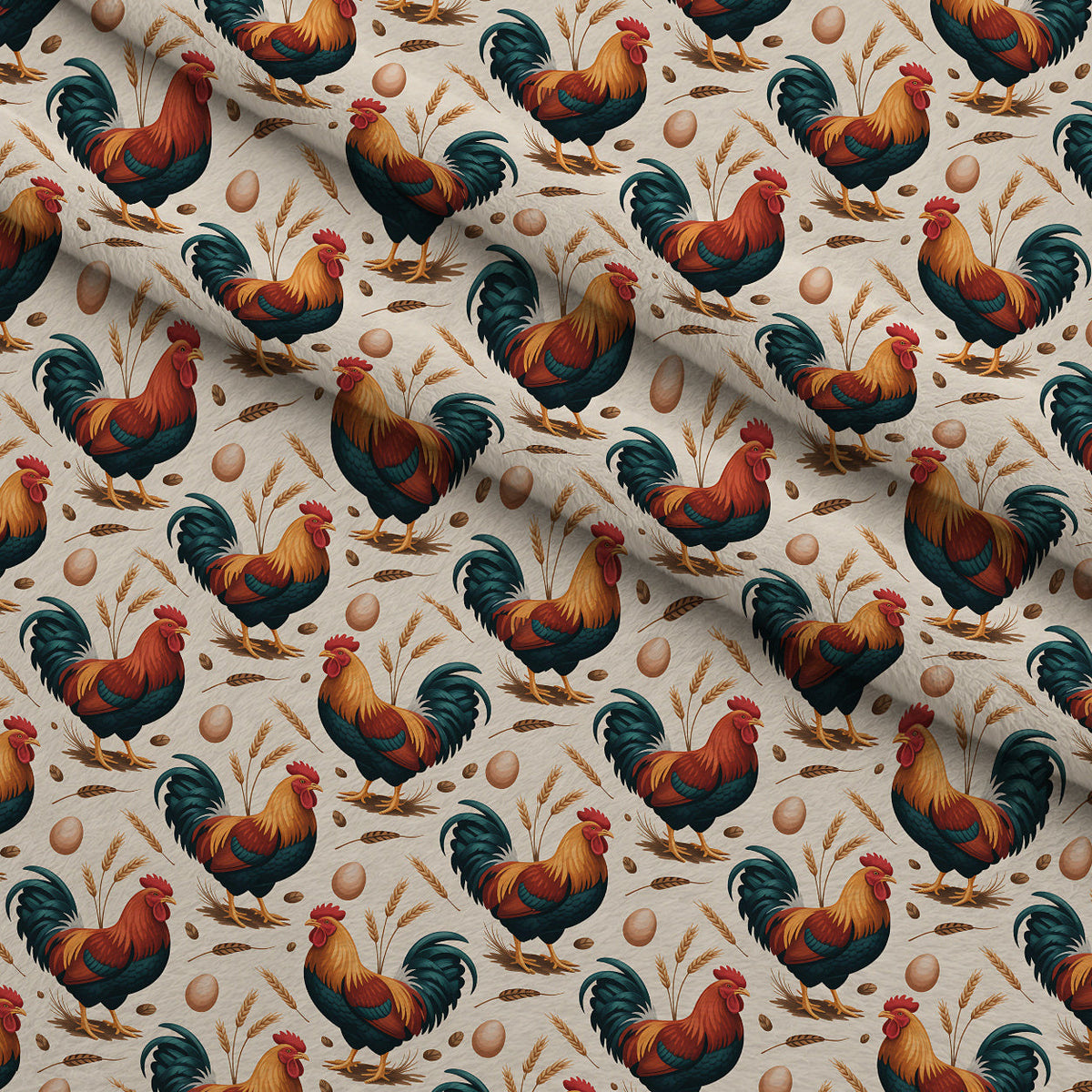 Nesting Hens Pattern 2 Minky Fabric