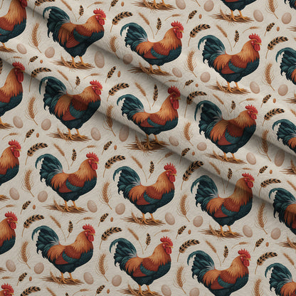 Nesting Hens Pattern 3 Minky Fabric