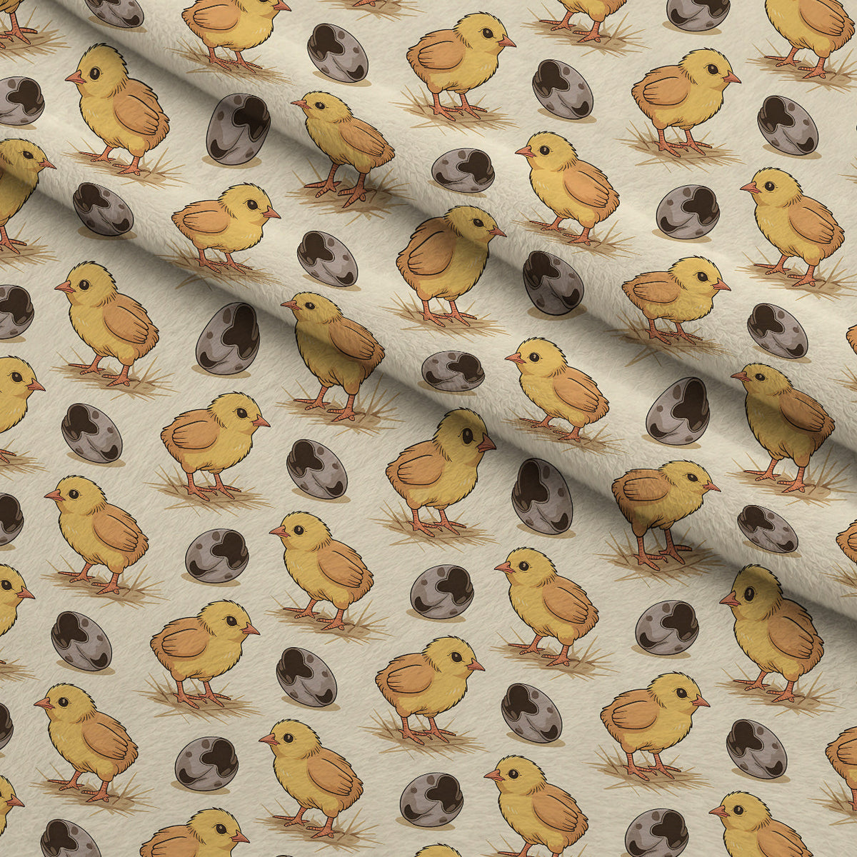 Nesting Hens Pattern 5 Minky Fabric