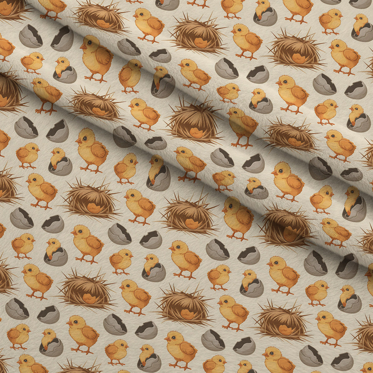 Nesting Hens Pattern 7 Minky Fabric