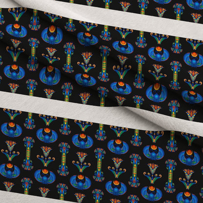 Nile Deities Pattern 3 Minky Fabric