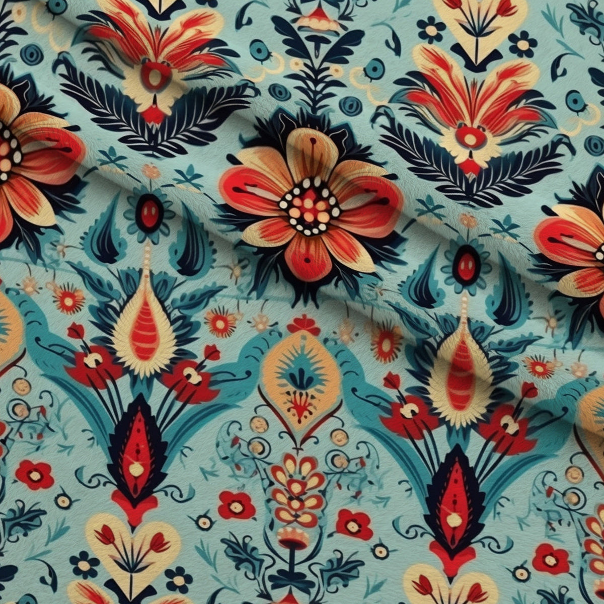 Nomad Blooms Pattern 1 Minky Fabric