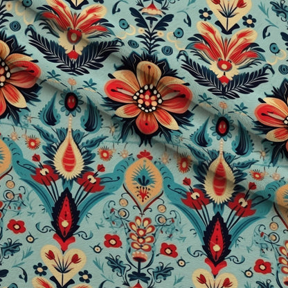 Nomad Blooms Pattern 1 Minky Fabric