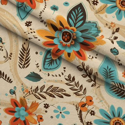 Nomad Blooms Pattern 10 Minky Fabric