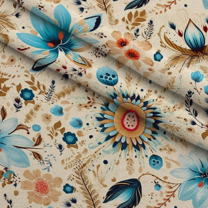 Nomad Blooms Pattern 12 Minky Fabric