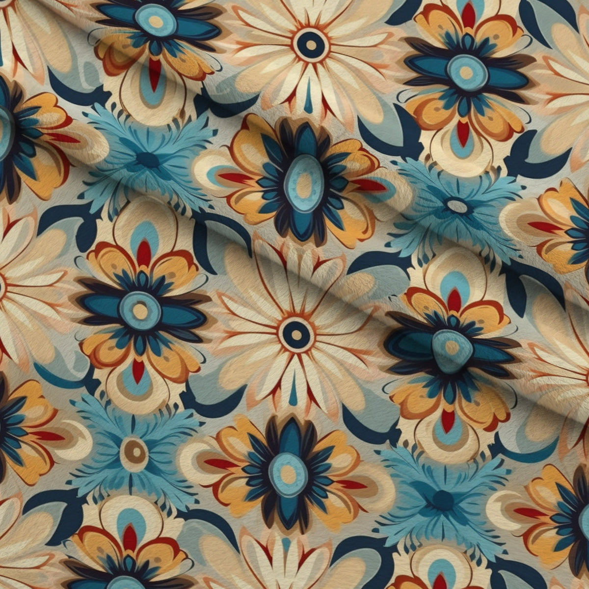 Nomad Blooms Pattern 2 Minky Fabric