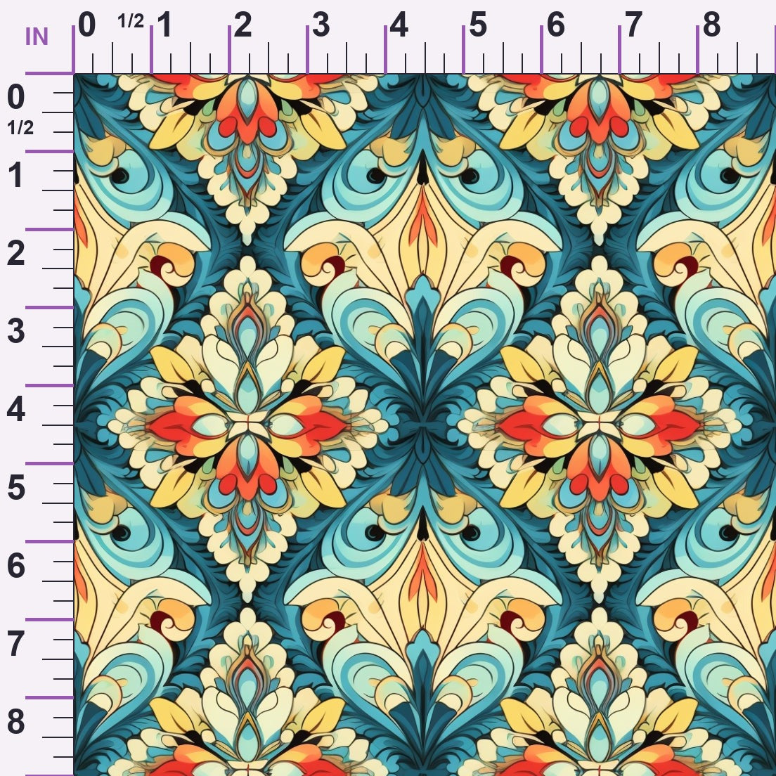 Nomad Blooms Pattern 3 Minky Fabric