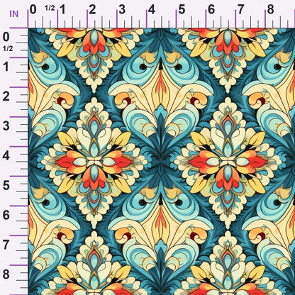 Nomad Blooms Pattern 3 Minky Fabric
