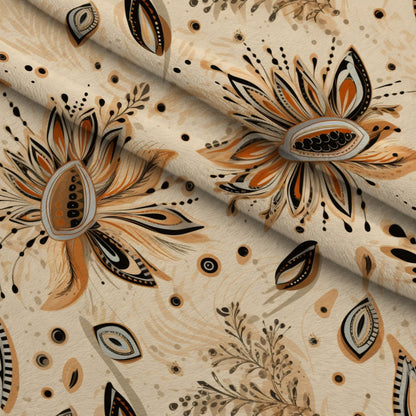 Nomad Blooms Pattern 4 Minky Fabric