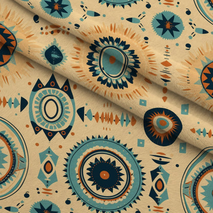 Nomad Blooms Pattern 5 Minky Fabric