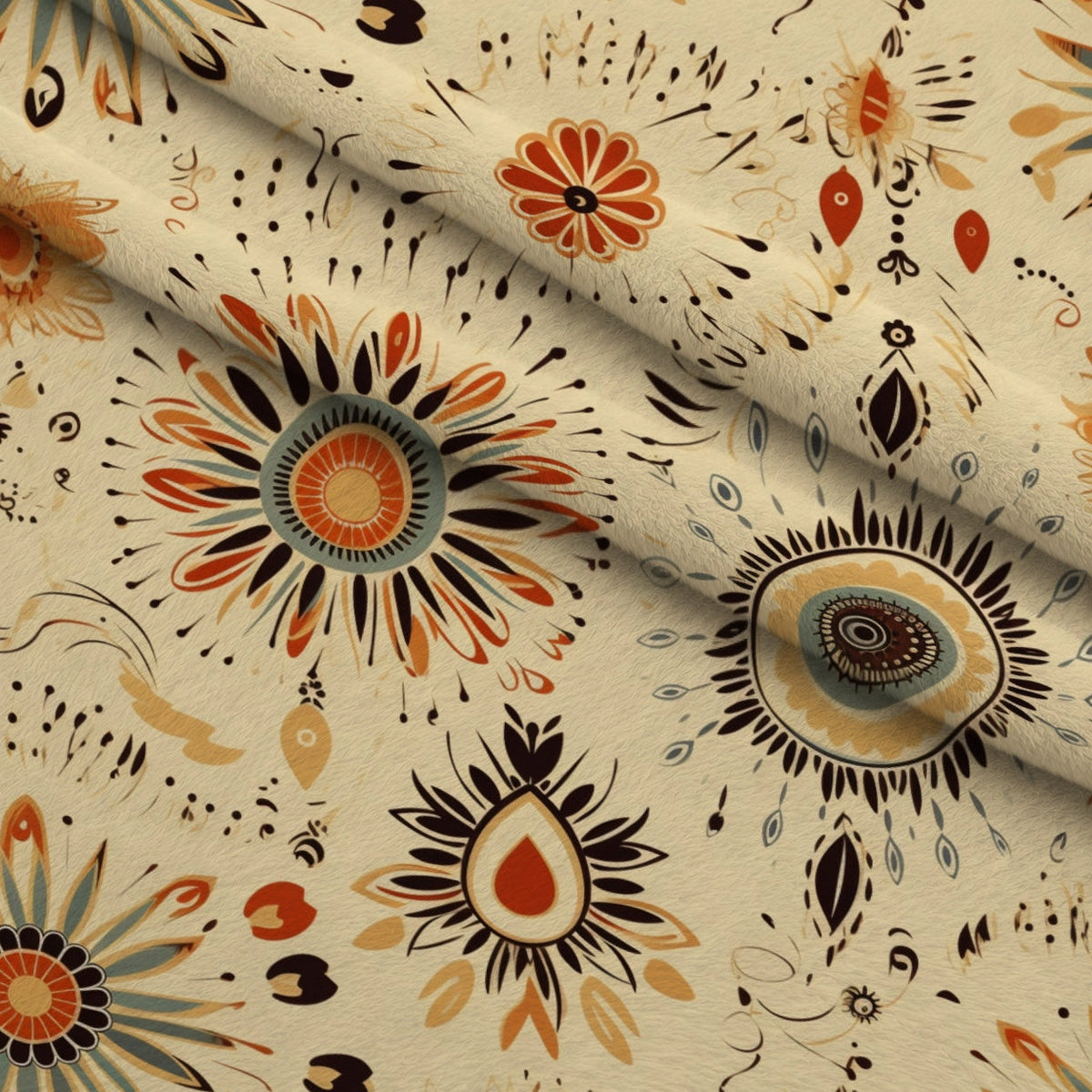 Nomad Blooms Pattern 6 Minky Fabric