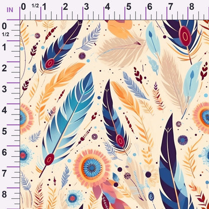 Nomad Blooms Pattern 7 Minky Fabric