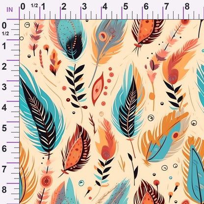 Nomad Blooms Pattern 8 Minky Fabric