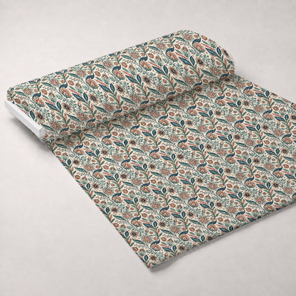 Nordic Bloom Pattern 7 Minky Fabric