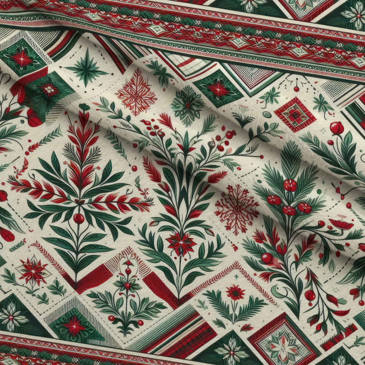 Nordic Noel Pattern 6 Minky Fabric