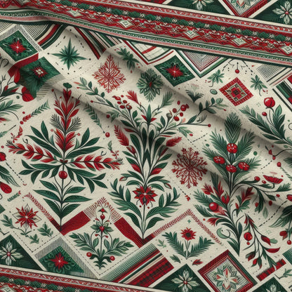 Nordic Noel Pattern 6 Minky Fabric