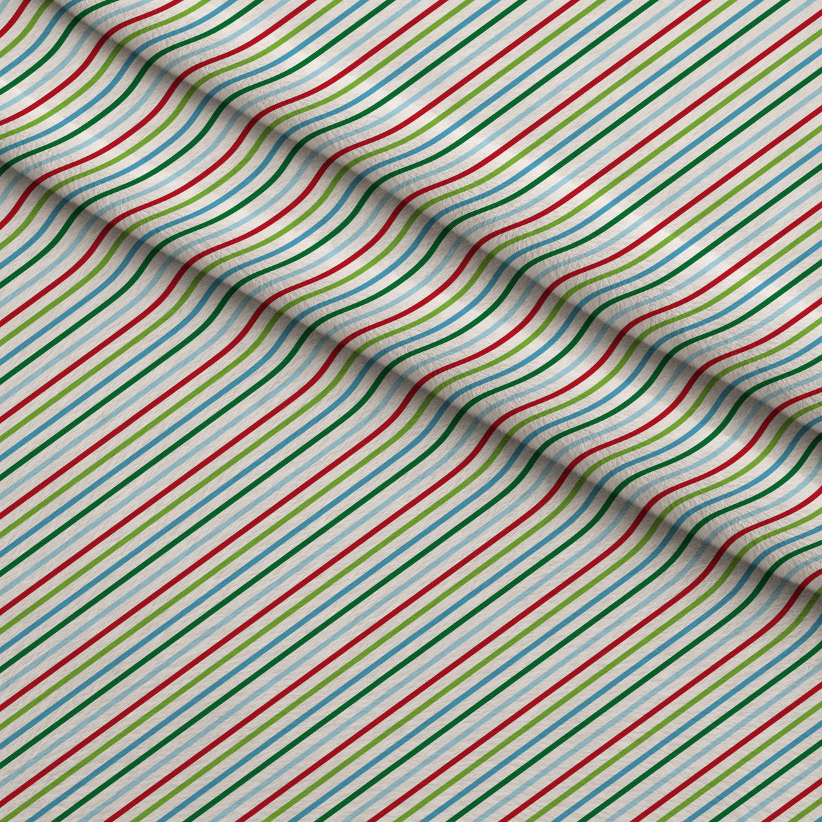 North Pole Post Pattern 10 Minky Fabric