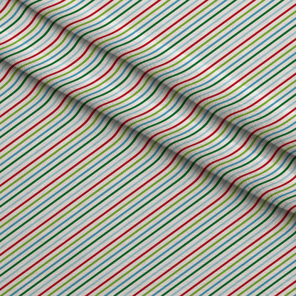 North Pole Post Pattern 10 Minky Fabric