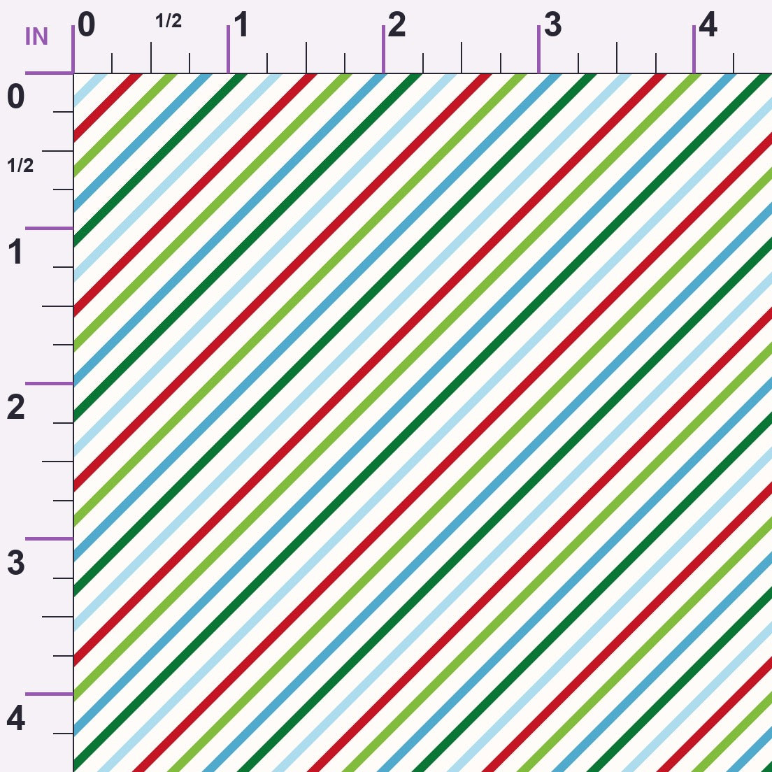 North Pole Post Pattern 10 Minky Fabric