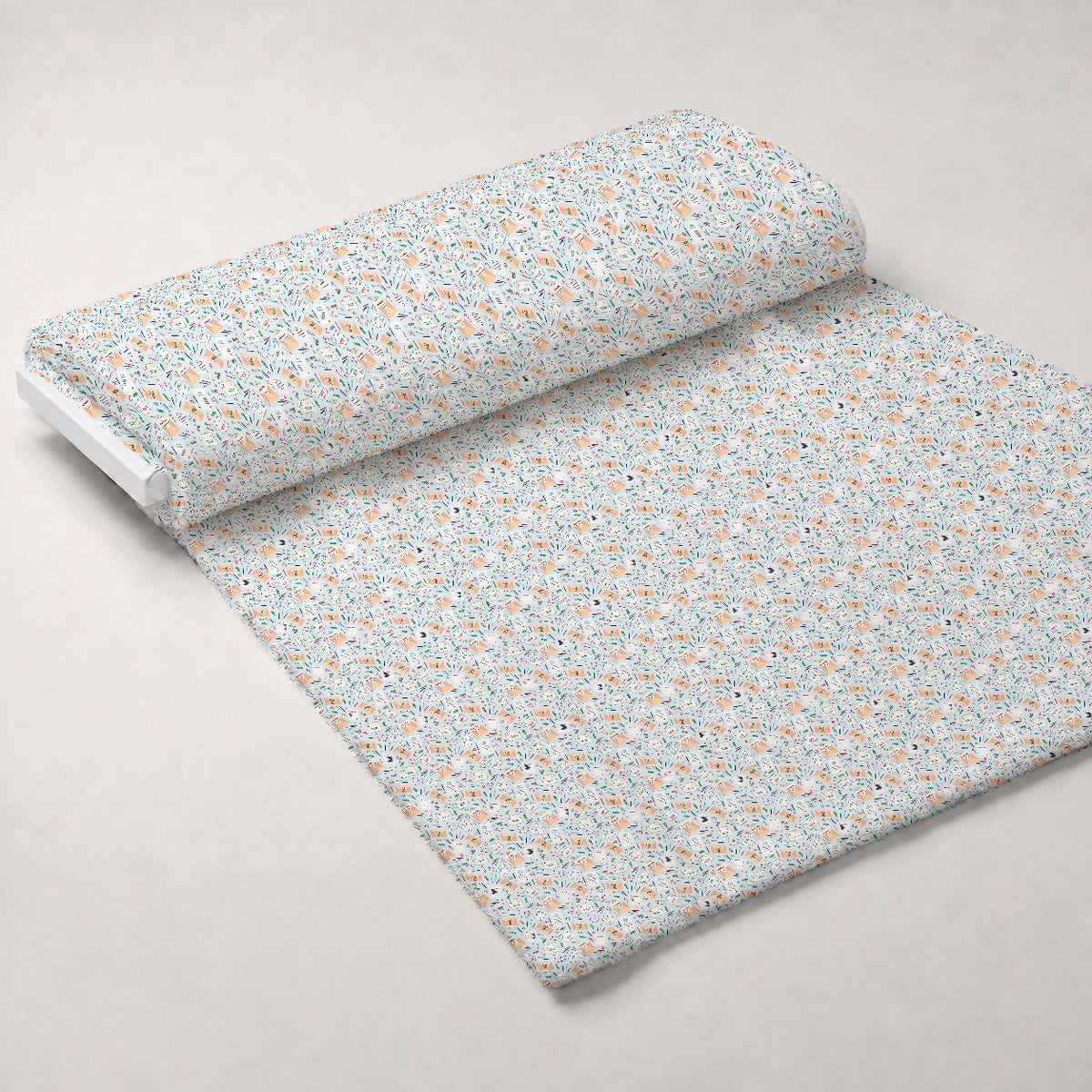 North Pole Post Pattern 11 Minky Fabric