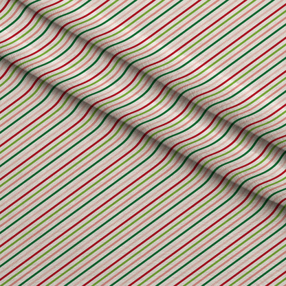 North Pole Post Pattern 2 Minky Fabric