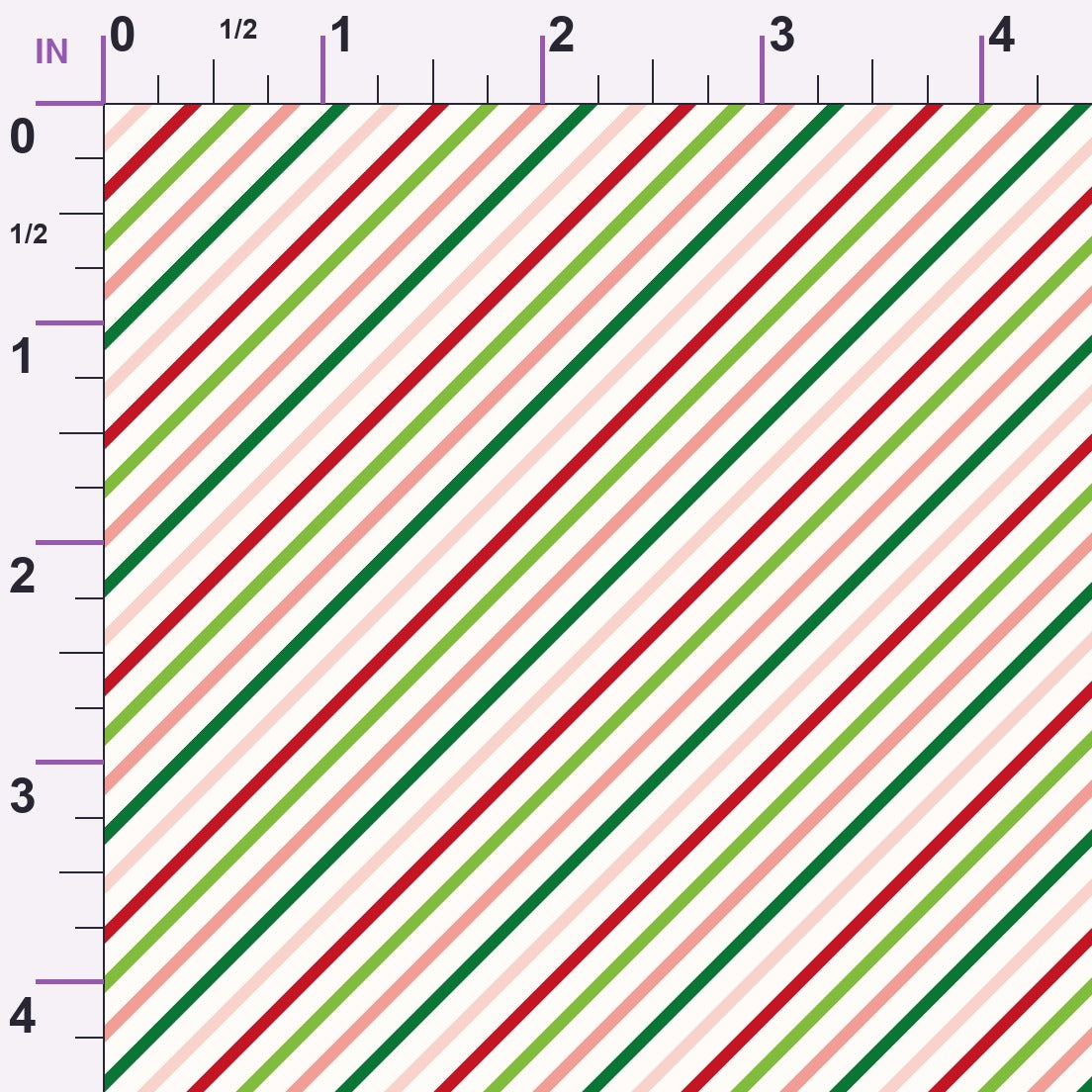 North Pole Post Pattern 2 Minky Fabric