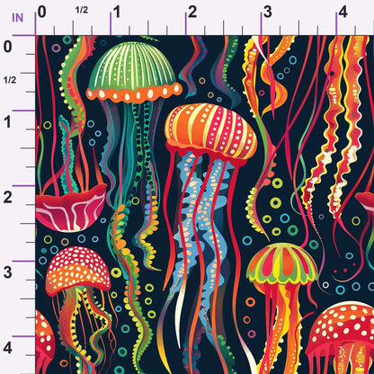 Ocean Drifters Pattern 1 Minky Fabric
