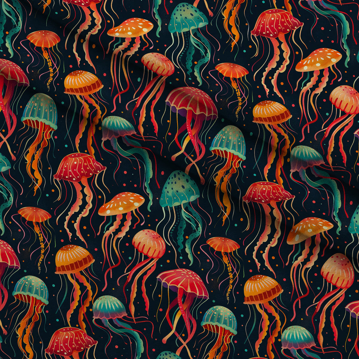 Ocean Drifters Pattern 2 Minky Fabric