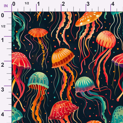 Ocean Drifters Pattern 2 Minky Fabric