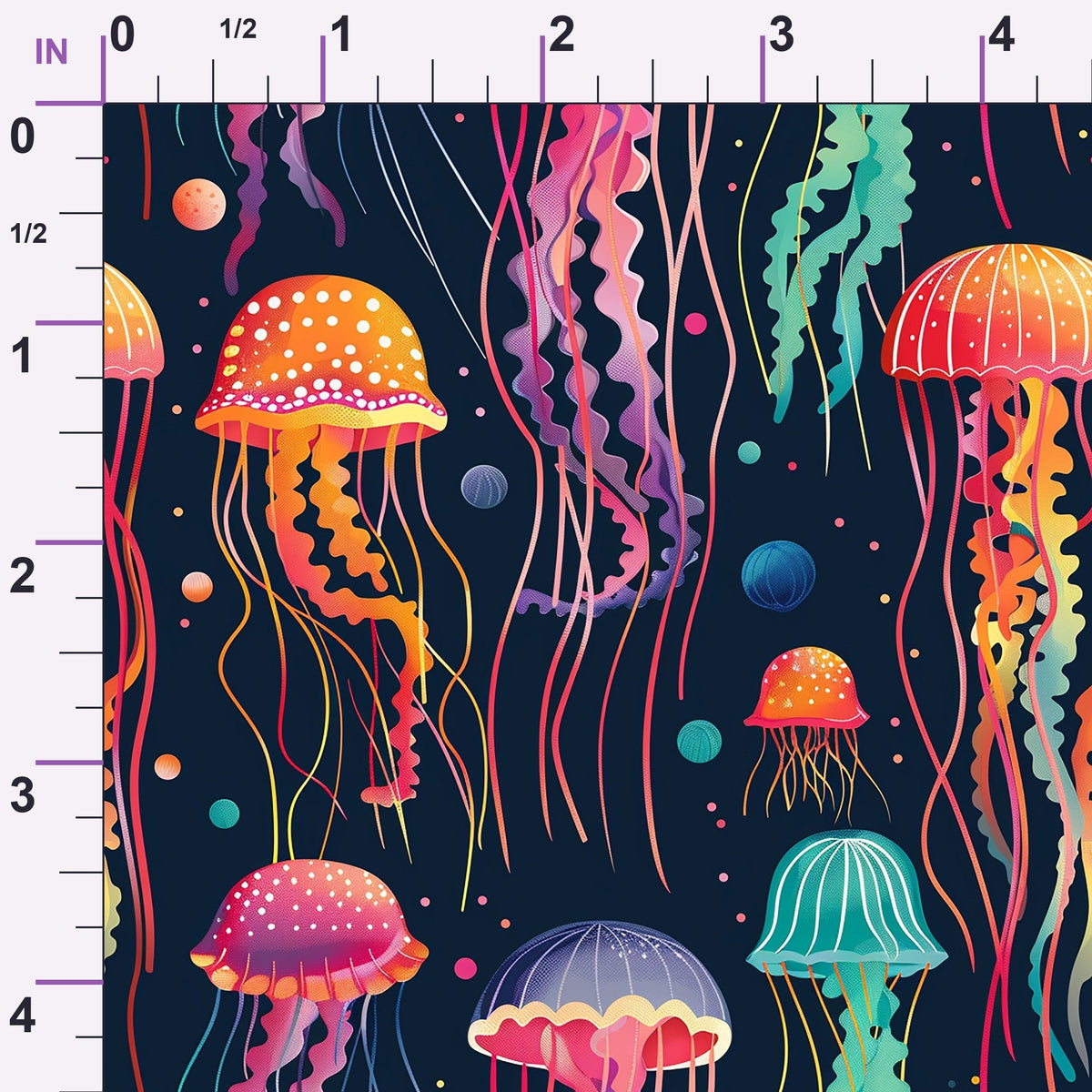 Ocean Drifters Pattern 3 Minky Fabric