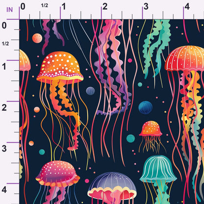 Ocean Drifters Pattern 3 Minky Fabric