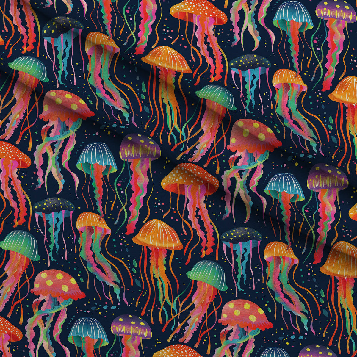 Ocean Drifters Pattern 4 Minky Fabric